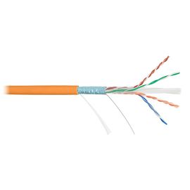 NKL 4240C-OR кабель NIKOLAN F/UTP 4 пары