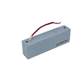 ML-300K замок электромагнитный с уголком (серебряный металлик) AccordTec