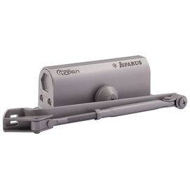 НОРА-М 430 F ISPARUS фиксация (от 50 до 110кг) доводчик морозостойкий (серебро)