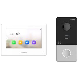 DS-D100IKWF(B) комплект IP видеодомофона c вызывной панелью