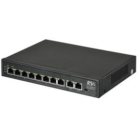 RVi-1NS08F-2T 10 портовый сетевой коммутатор RVi