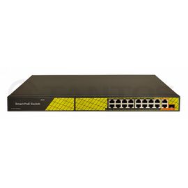 TSn-16FP18G2S1 18 портовый неуправляемый PoE коммутатор Tantos