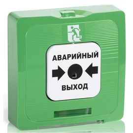 ИР 513-10 "АВАРИЙНЫЙ ВЫХОД", цвет зеленый