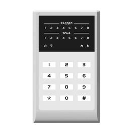 МИРАЖ-КД-04 (grey)  кнопочная кодовая панель