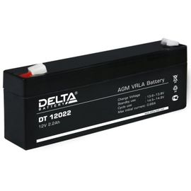 Аккумулятор Delta DT 12022 ( 12В/2,2Ач)