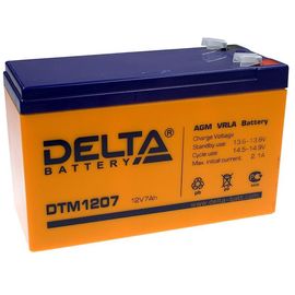 Аккумулятор Delta DTM 1207 (12В/7Ач)