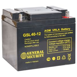 Аккумулятор GSL 40-12 (12В/40Ач)