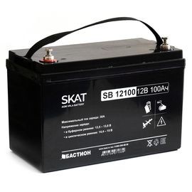 SKAT SB 12100 АКБ свинцово-кислотная тип AGM Бастион