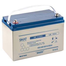 SKAT SB 12100S АКБ свинцово-кислотная тип AGM Бастион