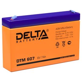 Аккумулятор Delta DTM 607 герметичный свинцово-кислотный