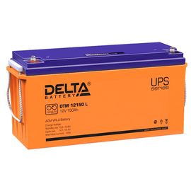Аккумулятор DTM 12150 L Delta  (12V / 150Ah)