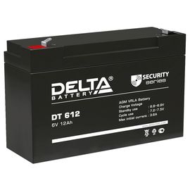 Аккумуляторная батарея Delta DT 612 (6V / 12Ah)