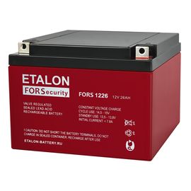 FORS 1226 Аккумулятор герметичный свинцово-кислотный ETALON