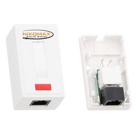 NMC-WO1UD2-WT настенная розетка NIKOMAX Кат.5e