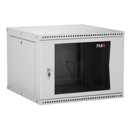 TWI-096045-R-P-GY настенный разборный шкаф TLK 19", 9U