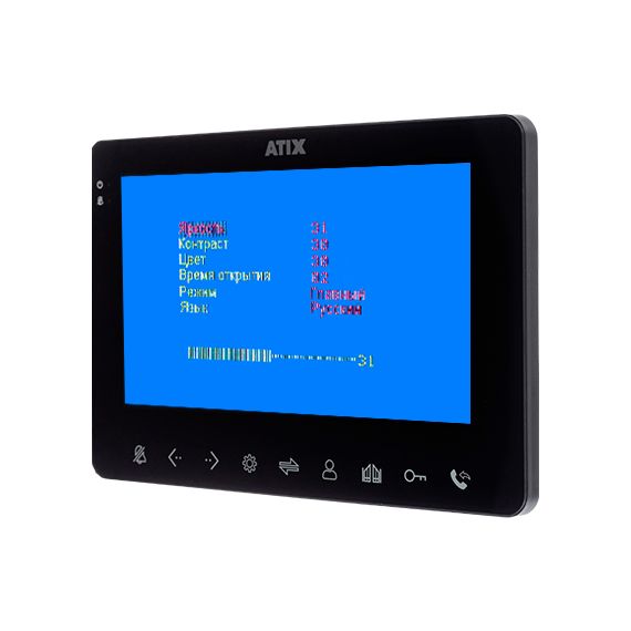 Комплект видеодомофона ATIX AT-I-K710C/T Black в Кемерово! Цена 12 530₽Комплект видеодомофона ATIX AT-I-K710C/T Black в Кемерово! Цена 12 530₽[image_num]