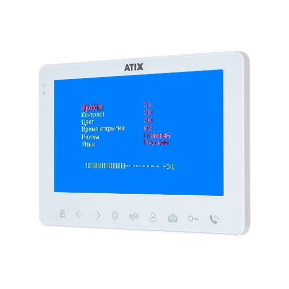 Комплект видеодомофона ATIX AT-I-K710C/T White в Кемерово! Цена 12 530₽Комплект видеодомофона ATIX AT-I-K710C/T White в Кемерово! Цена 12 530₽[image_num]