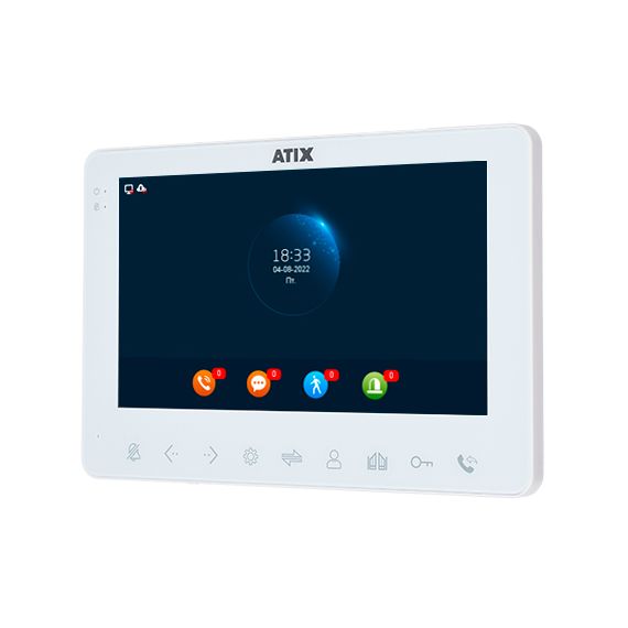 Комплект видеодомофона ATIX AT-I-K711C/T White в Кемерово! Цена 13 990₽Комплект видеодомофона ATIX AT-I-K711C/T White в Кемерово! Цена 13 990₽[image_num]