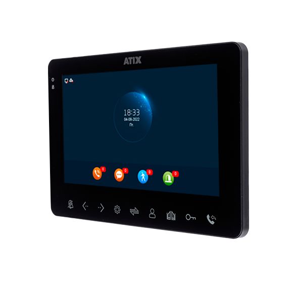 Комплект видеодомофона ATIX AT-I-K711F/T Black в Кемерово! Цена 17 150₽Комплект видеодомофона ATIX AT-I-K711F/T Black в Кемерово! Цена 17 150₽[image_num]