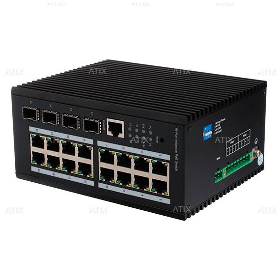 PoE коммутатор Atix AT-NS-16GP-4GS/I-480 (F)PoE коммутатор Atix AT-NS-16GP-4GS/I-480 (F)[image_num]