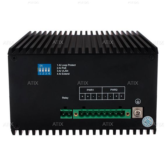 PoE коммутатор Atix AT-NS-16GP-4GS/I-480 (F)PoE коммутатор Atix AT-NS-16GP-4GS/I-480 (F)[image_num]