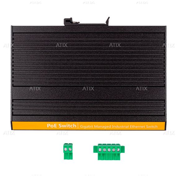 PoE коммутатор Atix AT-NS-8GP-2GS/I-240 (F)PoE коммутатор Atix AT-NS-8GP-2GS/I-240 (F)[image_num]