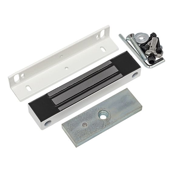 ML-180K с уголком (белый) замок электромагнитный AccordTecML-180K с уголком (белый) замок электромагнитный AccordTec[image_num]