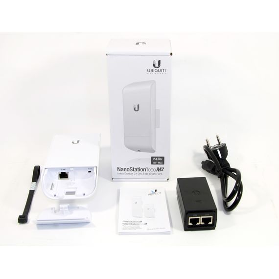 NanoStation Loco M2 Ubiquiti всепогодная точка доступа WiFiNanoStation Loco M2 Ubiquiti всепогодная точка доступа WiFi[image_num]