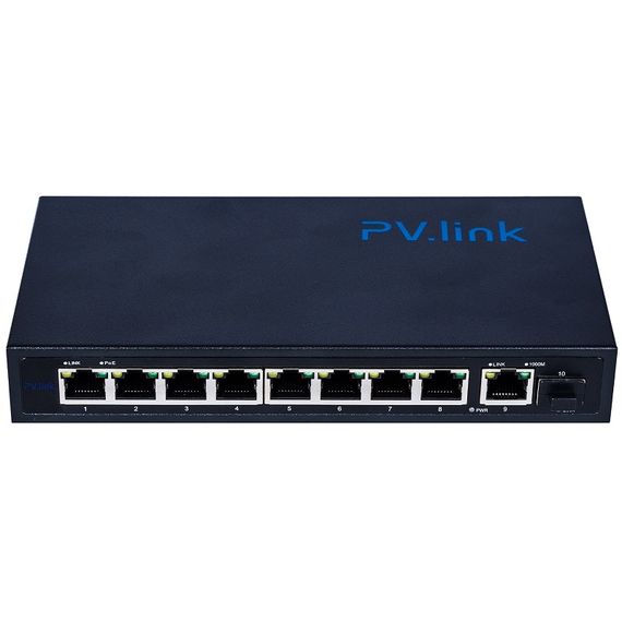 PV-POE08G1S1 PV-Link (ver. 2094) 10 портовый коммутаторPV-POE08G1S1 PV-Link (ver. 2094) 10 портовый коммутатор[image_num]