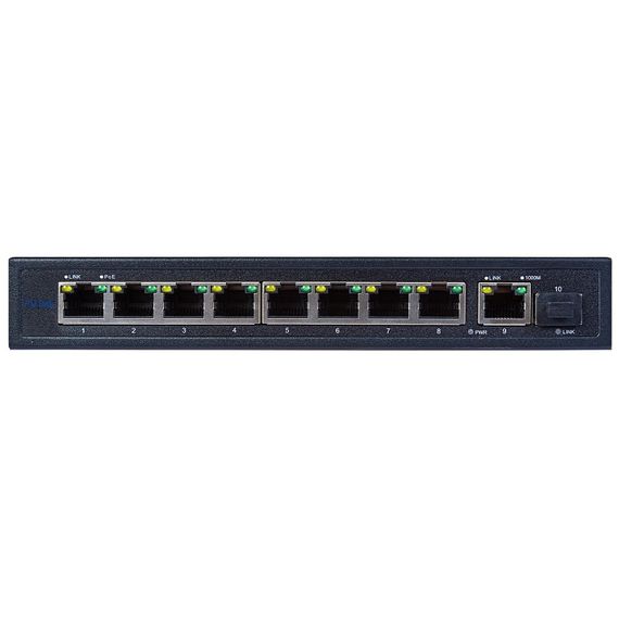 PV-POE08G1S1 PV-Link (ver. 2094) 10 портовый коммутаторPV-POE08G1S1 PV-Link (ver. 2094) 10 портовый коммутатор[image_num]