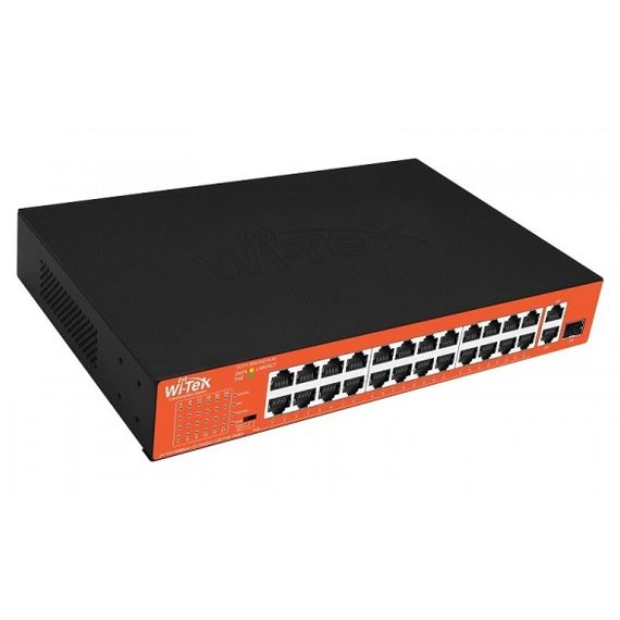 WI-PS526GH коммутатор неуправляемый PoE Wi-TekWI-PS526GH коммутатор неуправляемый PoE Wi-Tek[image_num]