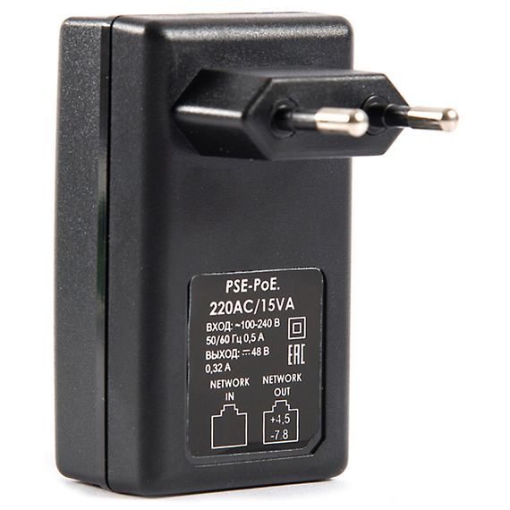 PSE-PoE.220AC/15VA инжекторPSE-PoE.220AC/15VA инжектор[image_num]