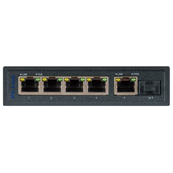 PV-POE04G1S1 (ver. 2068) 6 портовый коммутаторPV-POE04G1S1 (ver. 2068) 6 портовый коммутатор[image_num]