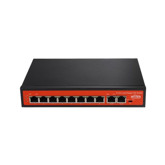 WI-PS210G коммутатор неуправляемый Wi-Tek PoEWI-PS210G коммутатор неуправляемый Wi-Tek PoE[image_num]