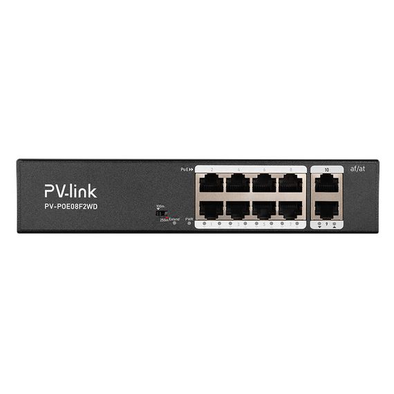 PV-POE08F2WD (ver.2123 ) 10 портовый коммутатор PV-LinkPV-POE08F2WD (ver.2123 ) 10 портовый коммутатор PV-Link[image_num]