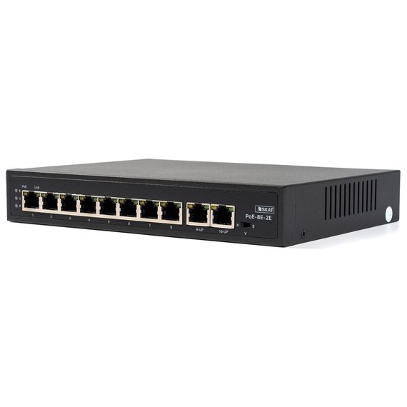 SKAT PoE-8E-2Е неуправляемый коммутаторSKAT PoE-8E-2Е неуправляемый коммутатор[image_num]