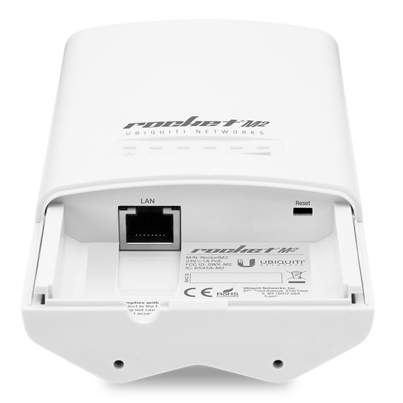 Rocket M2 всепогодная точка доступа WiFi/AirMax 2,4 ГГцRocket M2 всепогодная точка доступа WiFi/AirMax 2,4 ГГц[image_num]