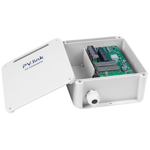 PV-PОЕ04S2W PV-Link уличный 6 портовый коммутаторPV-PОЕ04S2W PV-Link уличный 6 портовый коммутатор[image_num]