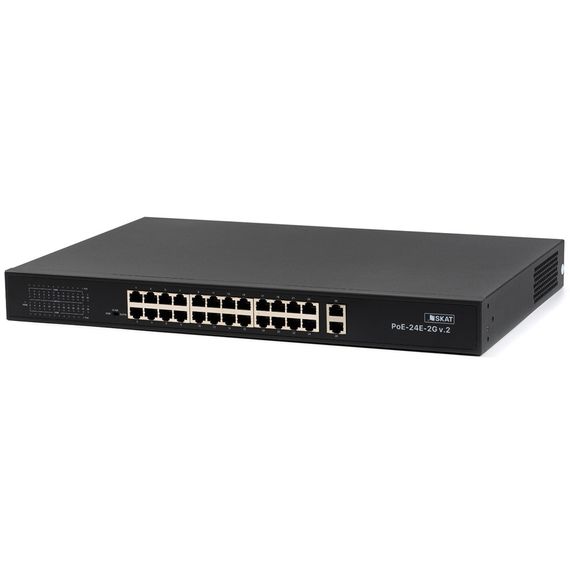 SKAT POE-24E-2G V.2 неуправляемый коммутаторSKAT POE-24E-2G V.2 неуправляемый коммутатор[image_num]