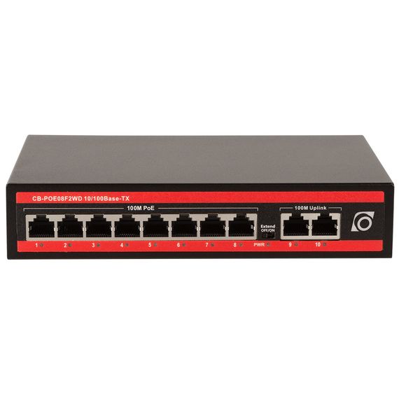 CB-POE08F2WD cетевой коммутатор