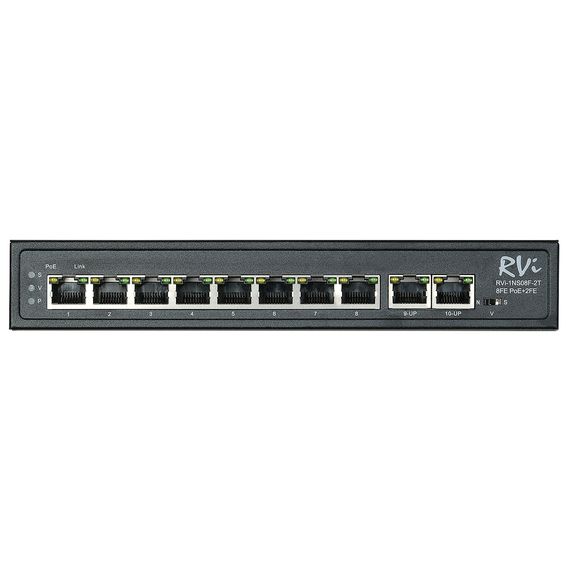 RVi-1NS08F-2T 10 портовый сетевой коммутатор RViRVi-1NS08F-2T 10 портовый сетевой коммутатор RVi[image_num]