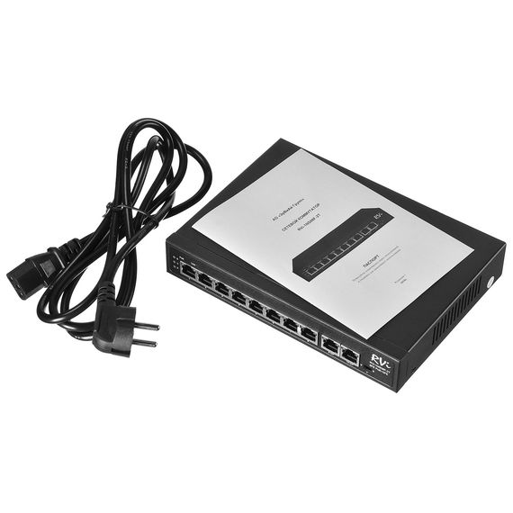 RVi-1NS08F-2T 10 портовый сетевой коммутатор RViRVi-1NS08F-2T 10 портовый сетевой коммутатор RVi[image_num]