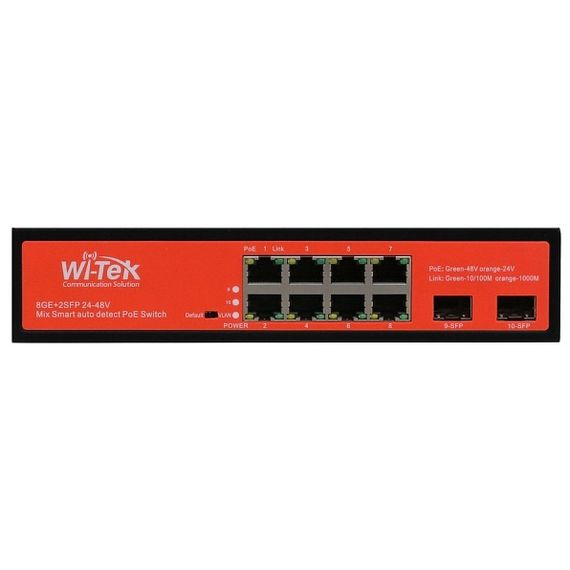 WI-PS310GF неуправляемый гигабитный коммутатор с функцией PoEWI-PS310GF неуправляемый гигабитный коммутатор с функцией PoE[image_num]