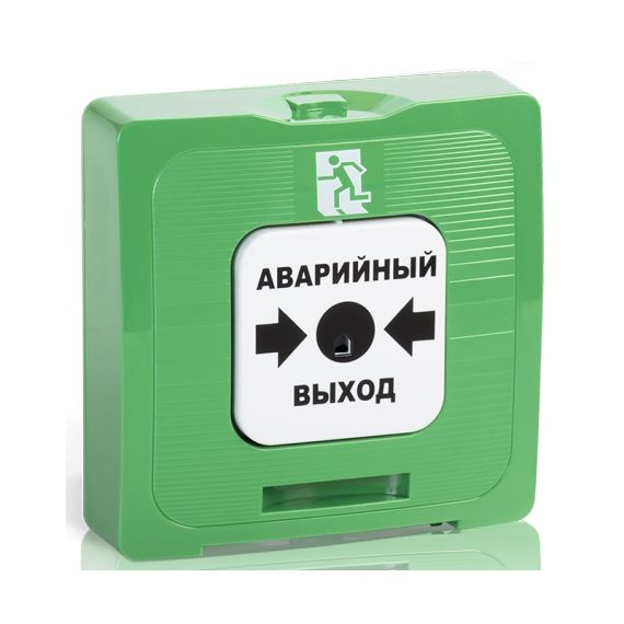 ИР 513-10 "АВАРИЙНЫЙ ВЫХОД", цвет зеленый