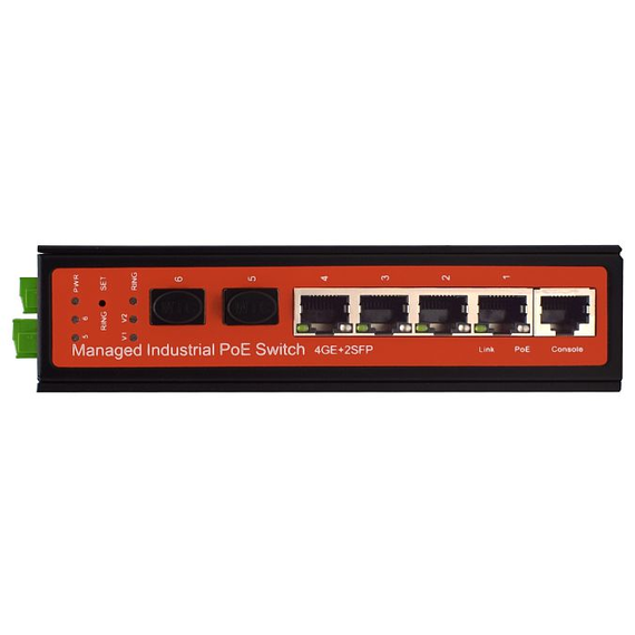 WI-PMS305GF-I промышленный управляемый L2 коммутатор Wi-Tek