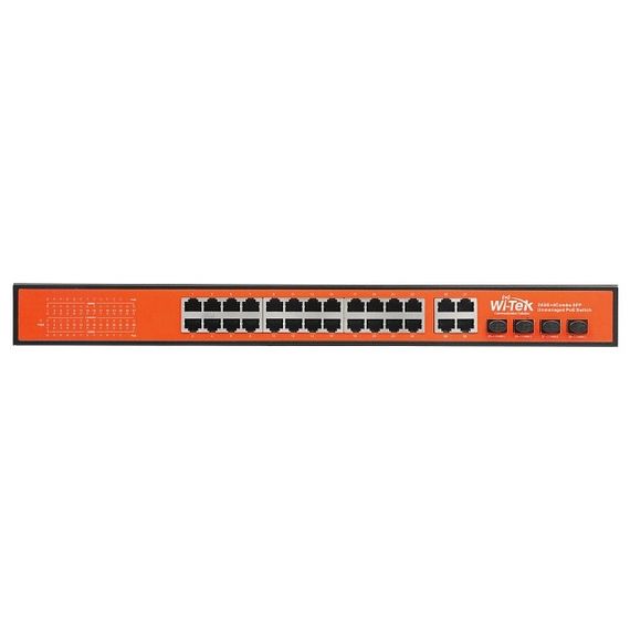WI-PS328GF неуправляемый гигабитный коммутатор Wi-Tek с функцией PoE