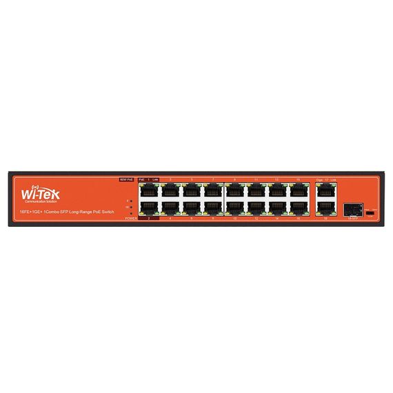 WI-PS518G v3 неуправляемый коммутатор с функцией PoE Wi-Tek