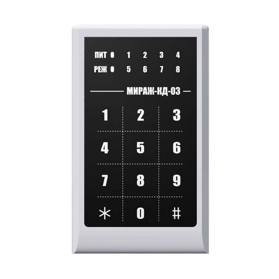 Мираж КД-03 кодовая панельМираж КД-03 кодовая панель[image_num]