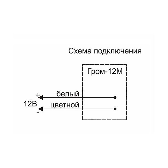 Гром-12М звуковой оповещательГром-12М звуковой оповещатель[image_num]