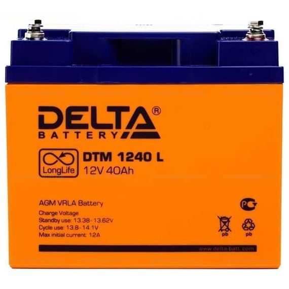 Аккумулятор Delta DTM 1240LАккумулятор Delta DTM 1240L[image_num]